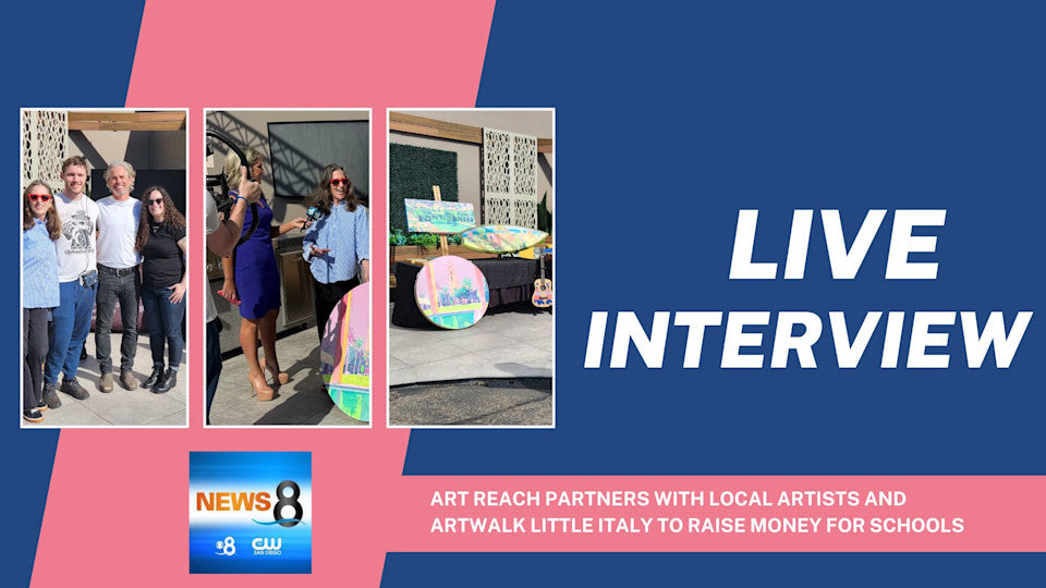 CBS News 8 Surf, Art & Heart with Kate Joiner