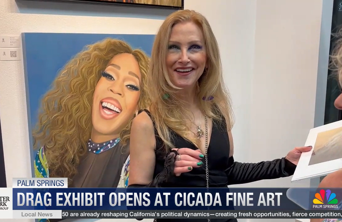 NBC Palm Springs: 'Slay the Canvas' Exhibition by Rene Porter